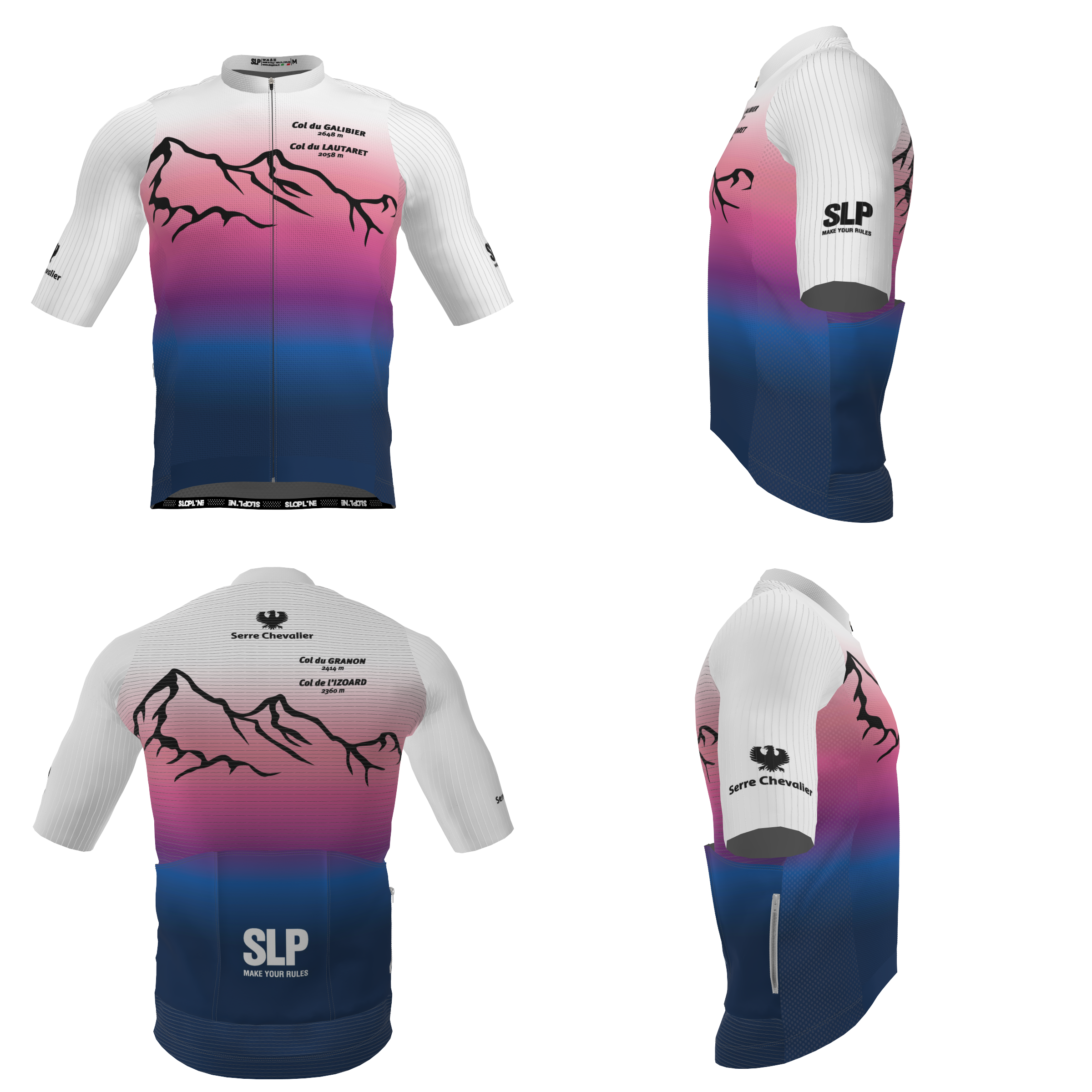 TENUE ROUTE Maillot Training Shade Bleu