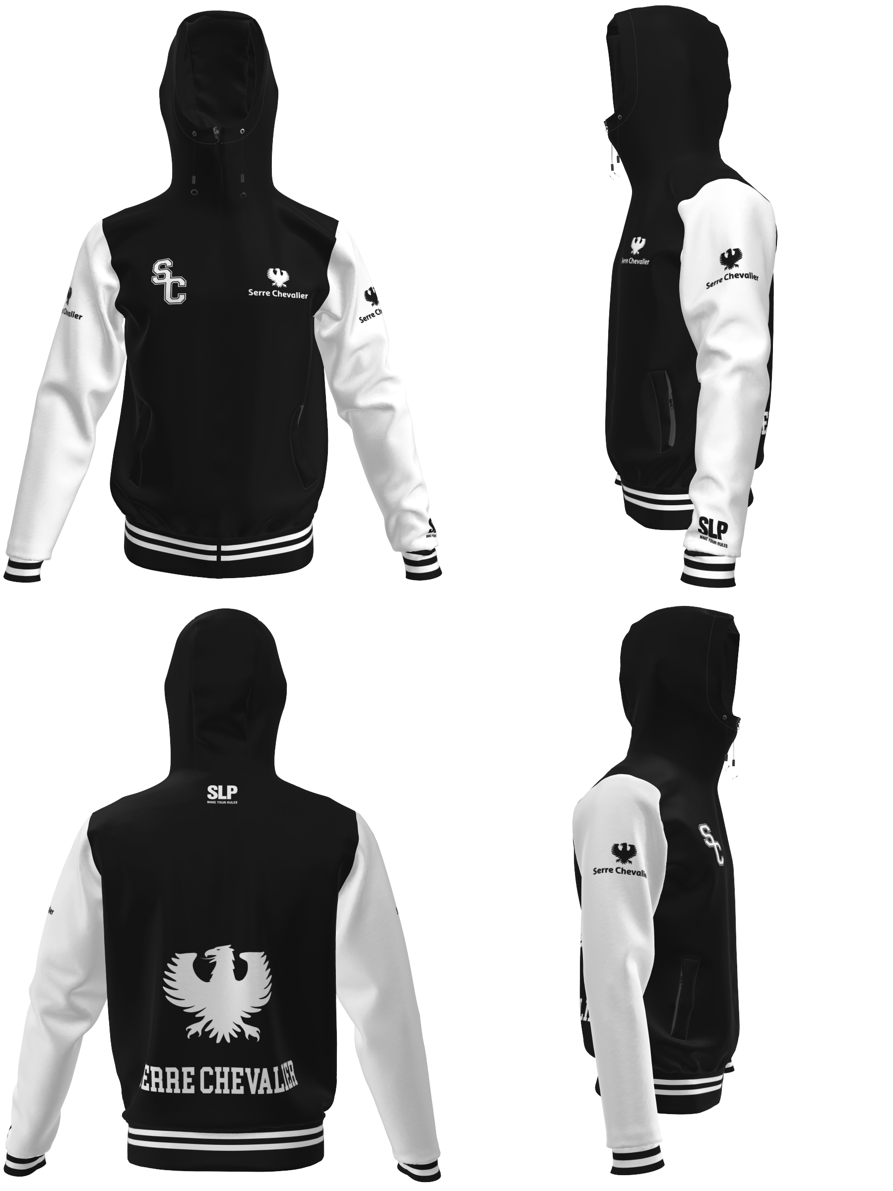 SWEAT SHIRT US College noir